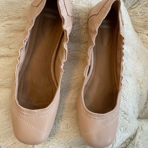 Toms vegan leather ballet flat